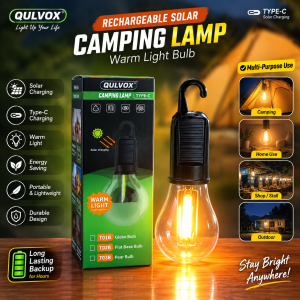 Rechargeable Solar Camping Lamp
