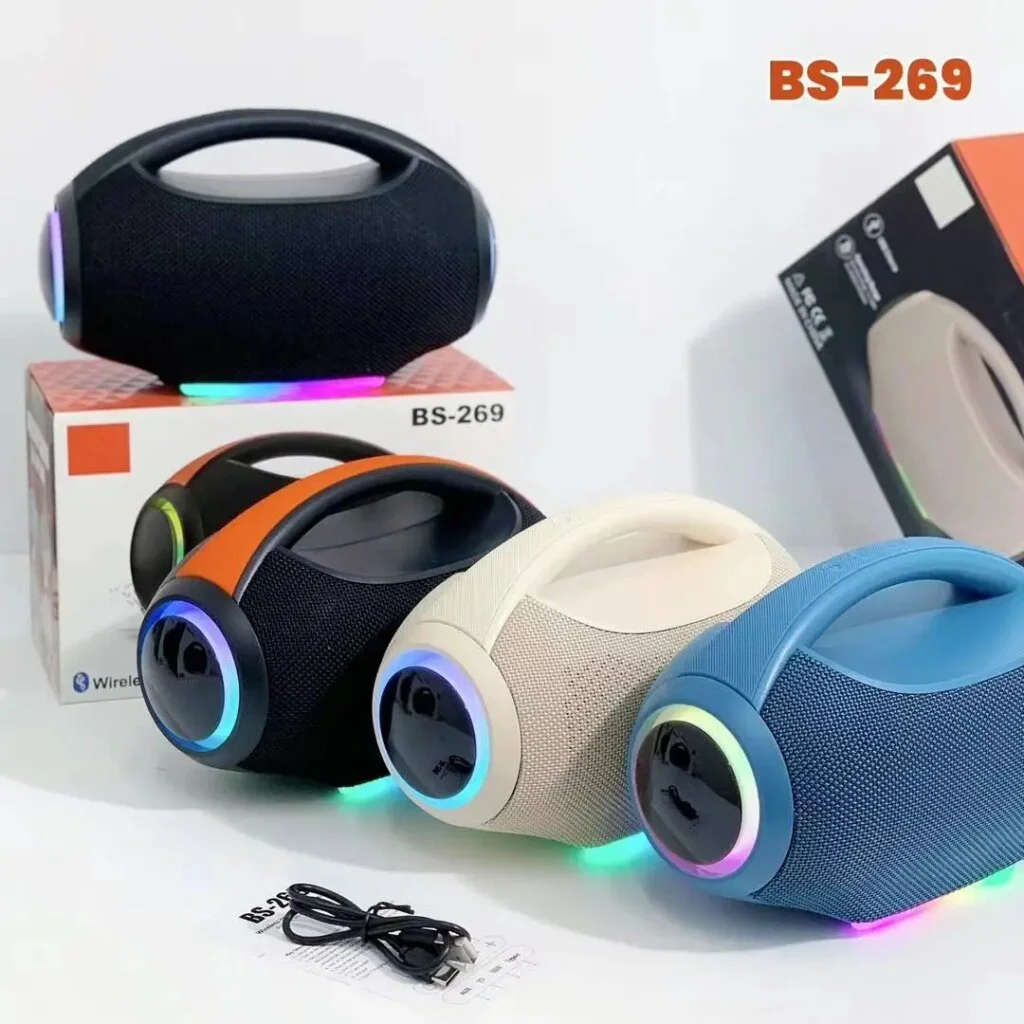 JBL BS-269 wireless Bluetooth speaker Specifications - Black, Blue, Cream, Black Orange D1161